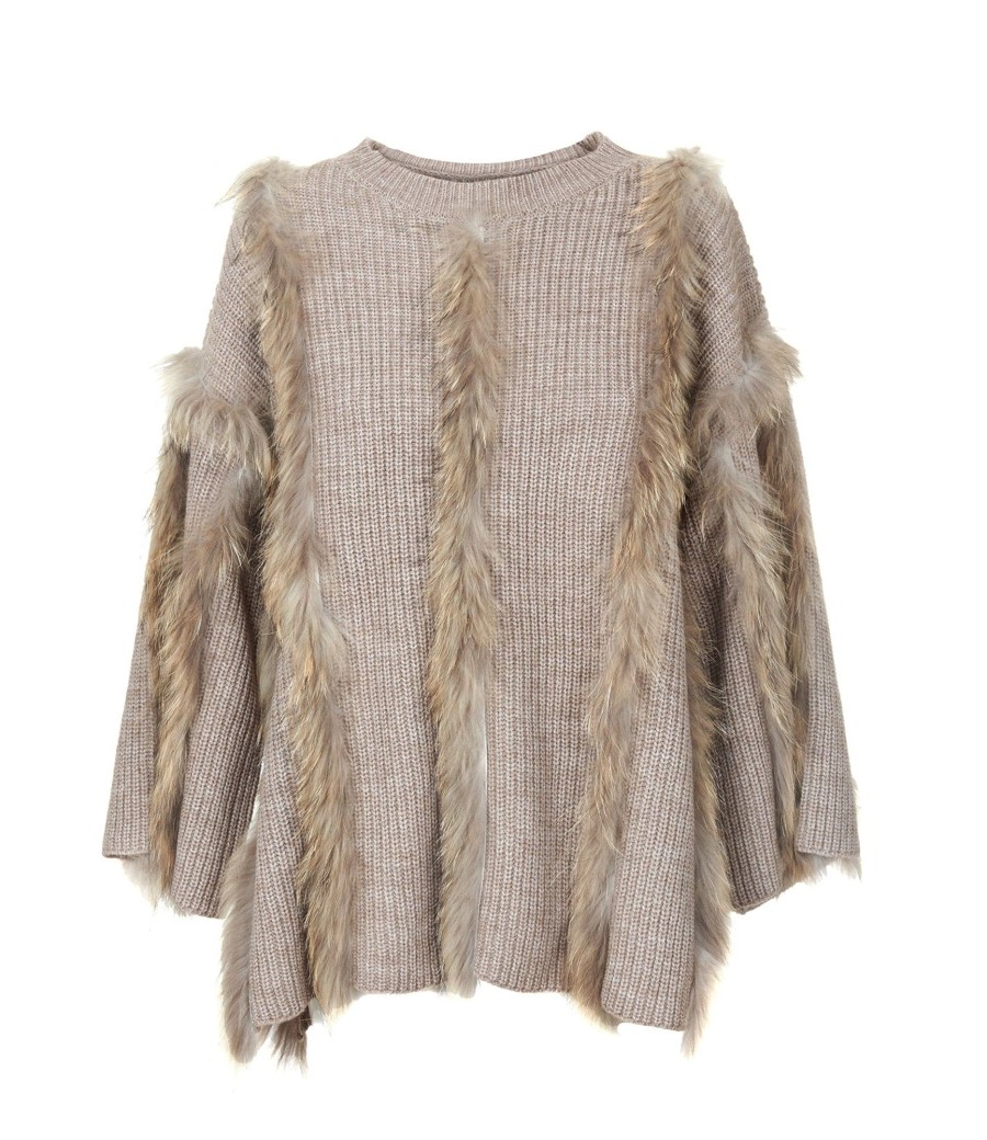 Klaer Ane Mone | Ylva Pullover Camel Beige