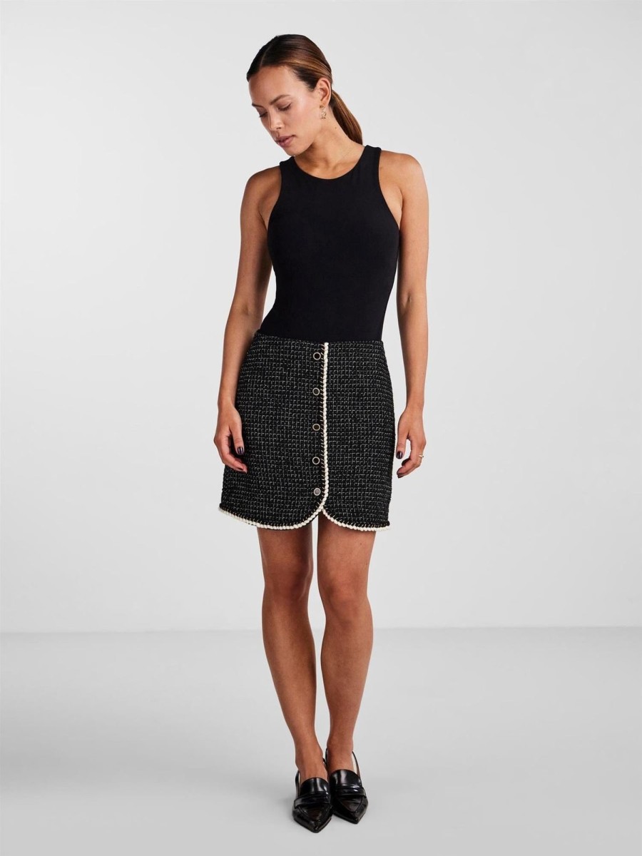 Klaer Y.A.S | Yasclema Hmw Short Skirt Black