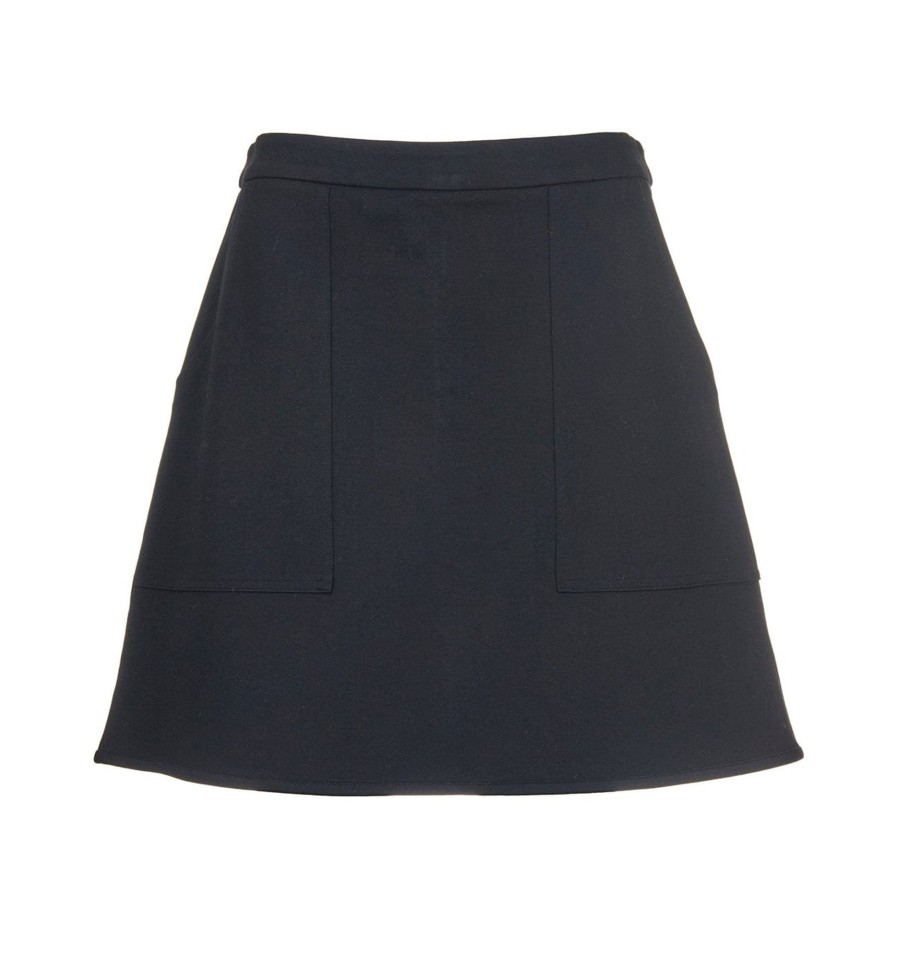 Klaer Ane Mone | Valerie Skirt Black