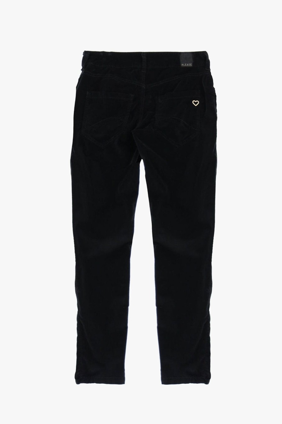 Klaer Please Jeans | 5B Gold Velour Nero Black