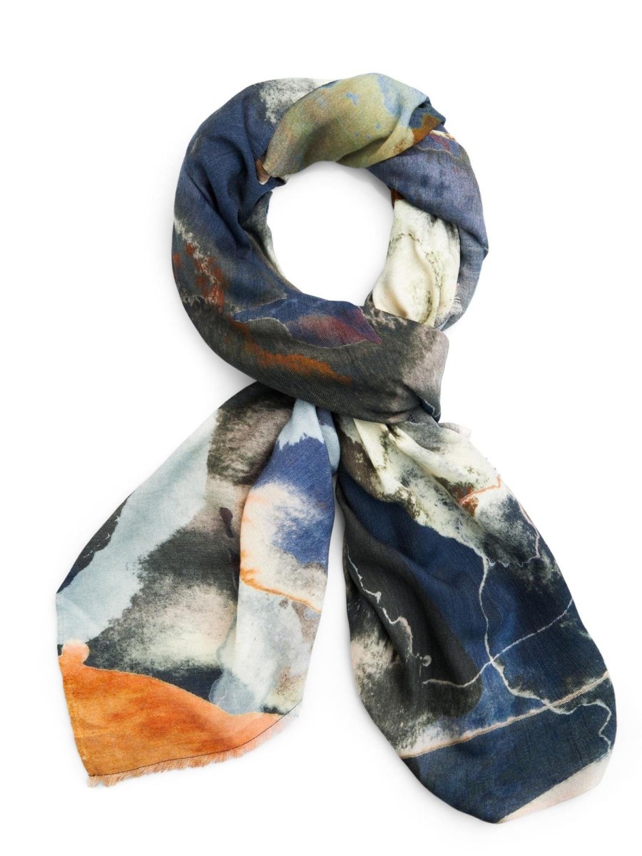 Tilbehor Katrin Uri | Storm Scarf Multi Blue