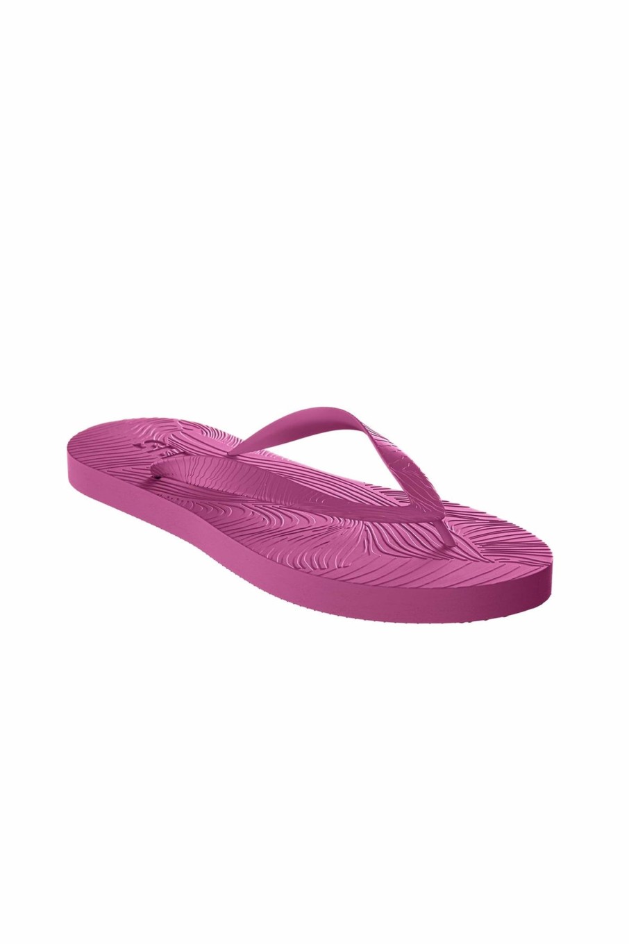 Sko Sleepers | Slim Wide Strap Flip Flop Fucsia Pink