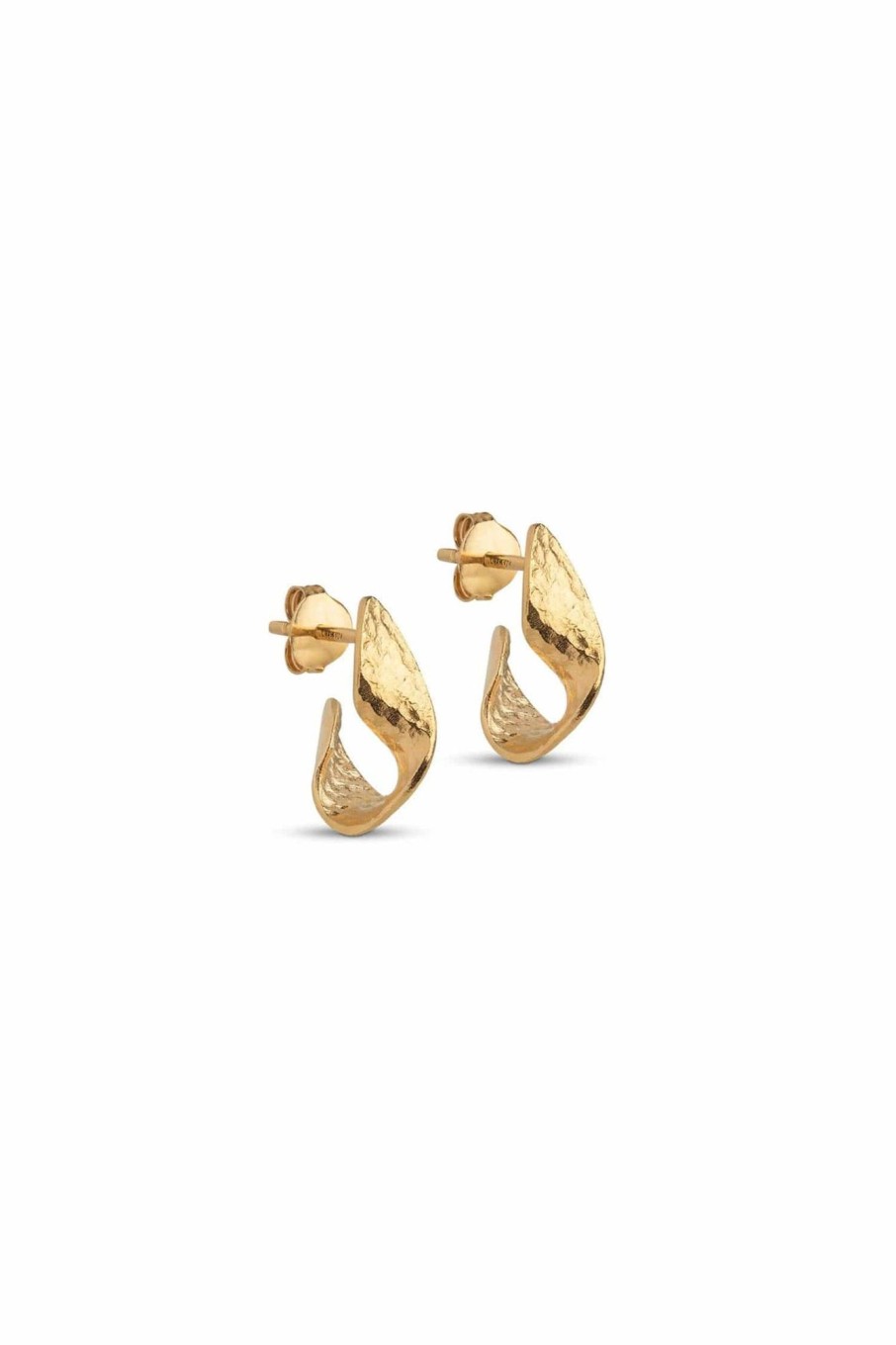 Tilbehor ENAMEL Copenhagen | Daia Earrings Gold Yellow