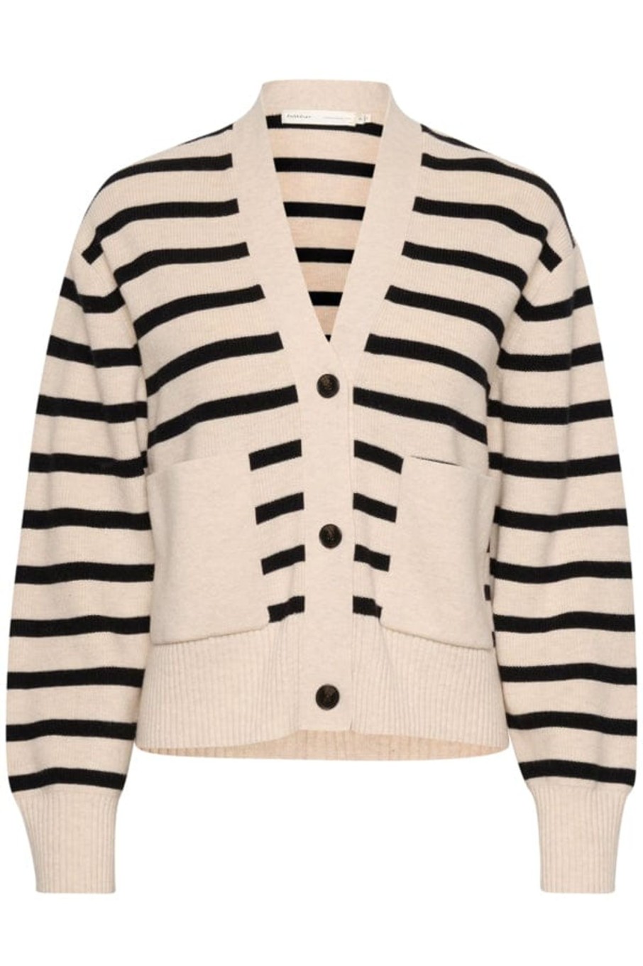 Klaer Inwear | Rafeeiw Small Cardigan French Oak / Black Beige