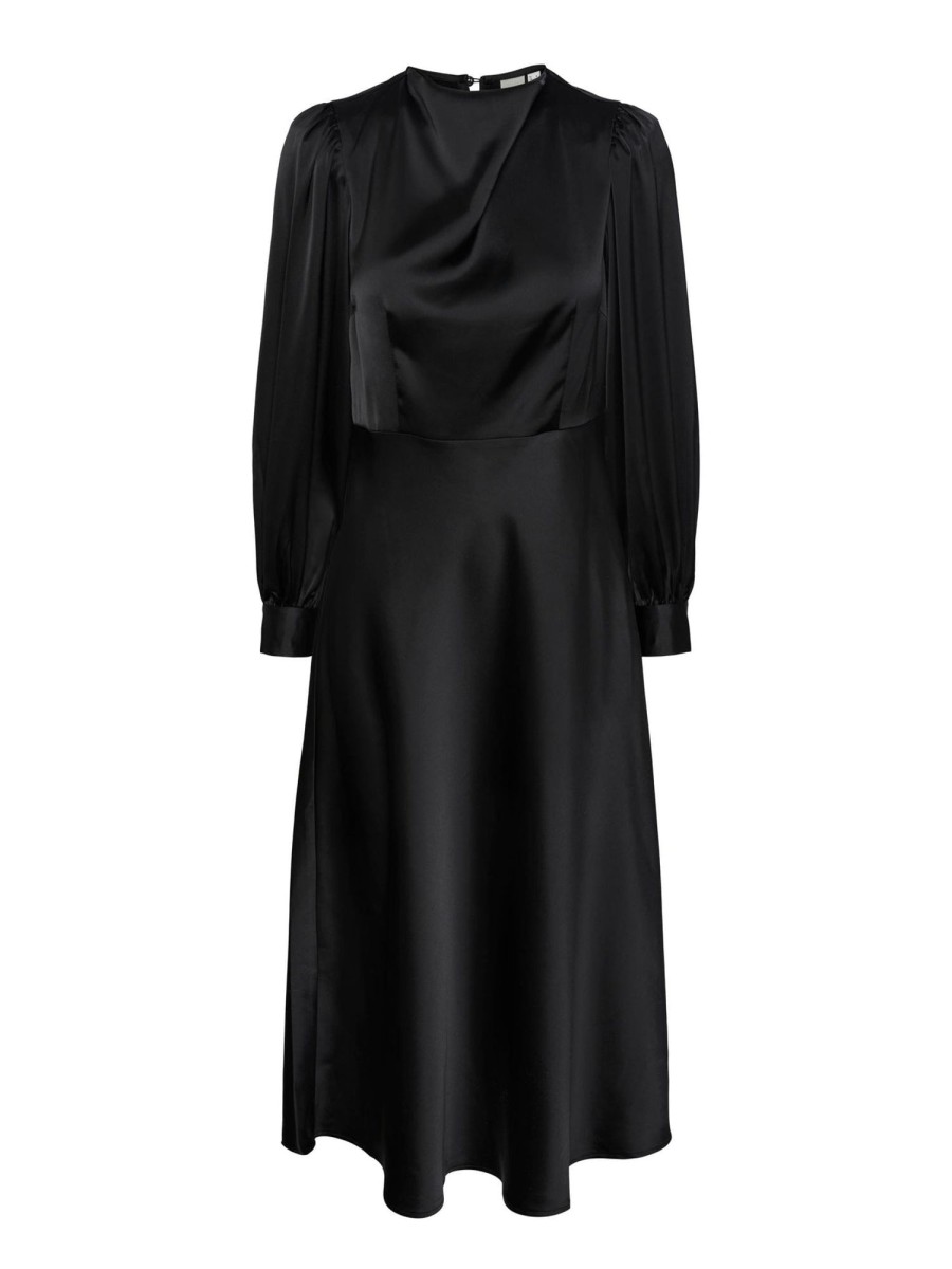 Klaer Y.A.S | Yaszahalla Ls Long Dress S. Black