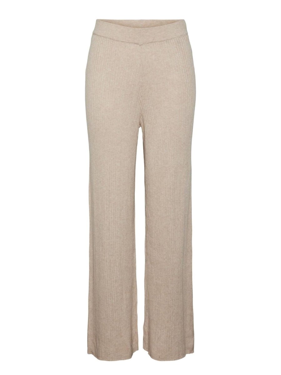 Klaer Y.A.S | Yasderma Mhw Knit Pant S. Birch Beige