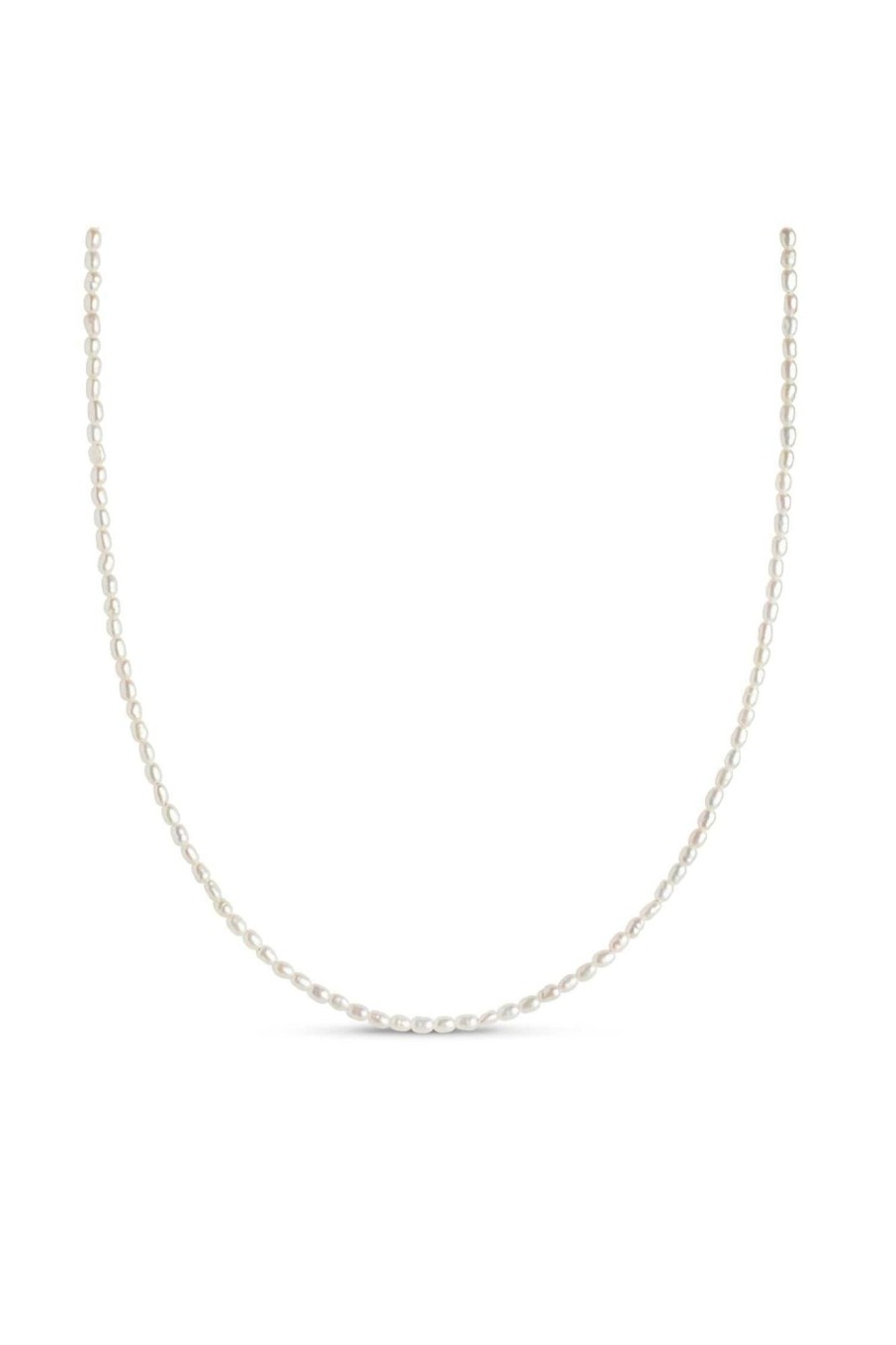 Tilbehor ENAMEL Copenhagen | Erna Necklaces Pearl White