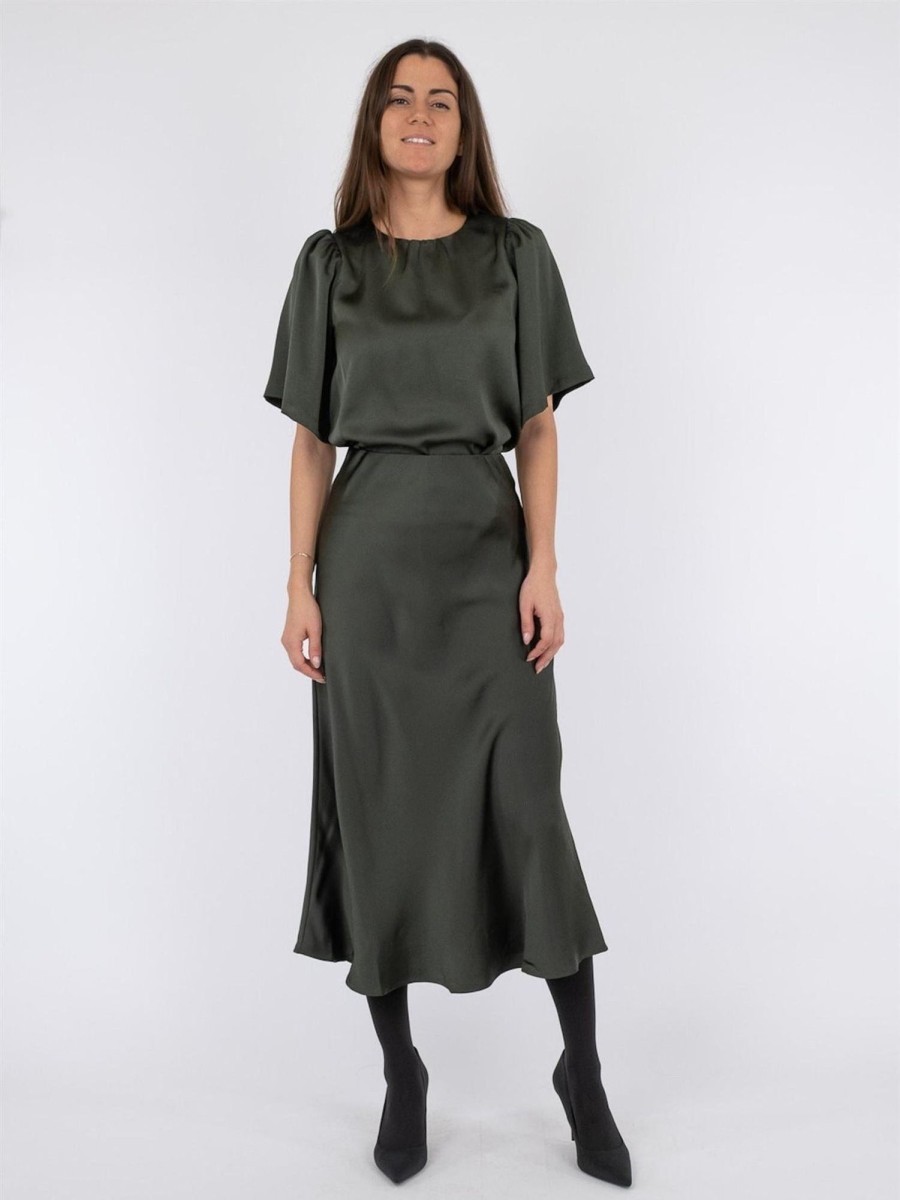 Klaer Neo Noir | Bovary Skirt Dark Green