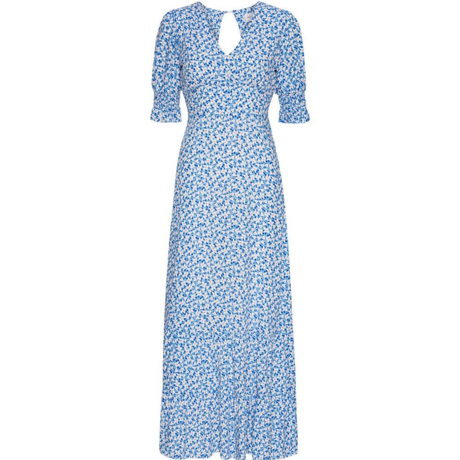 Klaer American Dreams | Koko Dress White Flowers Blue