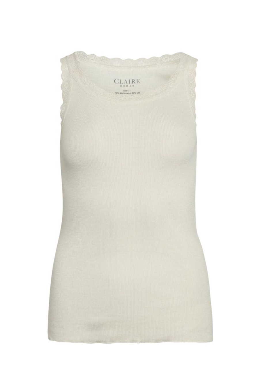 Klaer Claire Woman | Angela- Top White