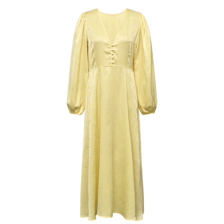 Klaer A-VIEW | Enitta New Dress Yellow