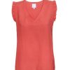 Klaer Ane Mone | Yara Blouse Coral Red