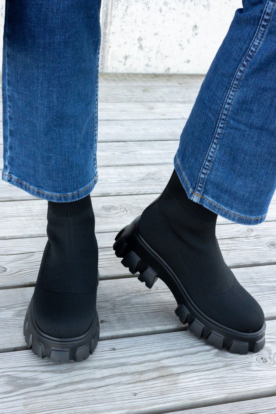 Sko Bianco | Biaprima Sock Boot Black