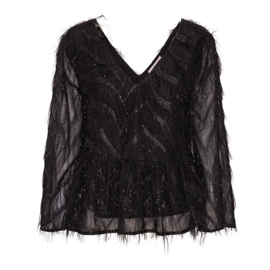 Klaer A-VIEW | Elina New Blouse Black