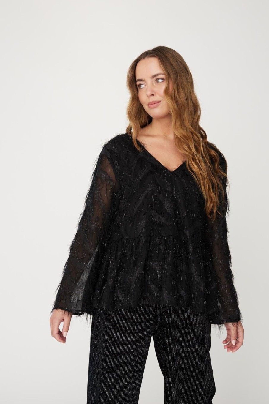 Klaer A-VIEW | Elina New Blouse Black