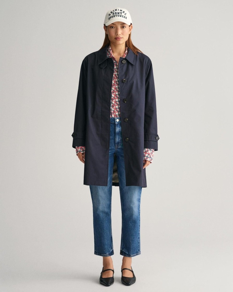 Klaer GANT | Car Coat Evening Blue