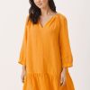 Klaer Part Two | Apricot Chaniapw Dress Orange