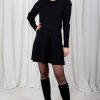 Klaer Y.A.S | Yaselina Ls Knit Dress Black