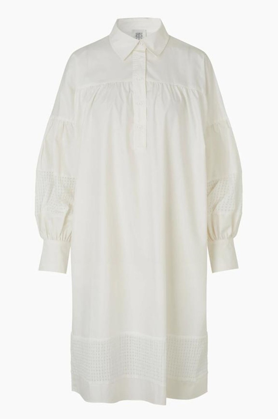 Klaer Second Female | Henri New Shirt Dress White