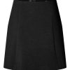 Klaer Selected Femme | Rita Mw Short Skirt Black