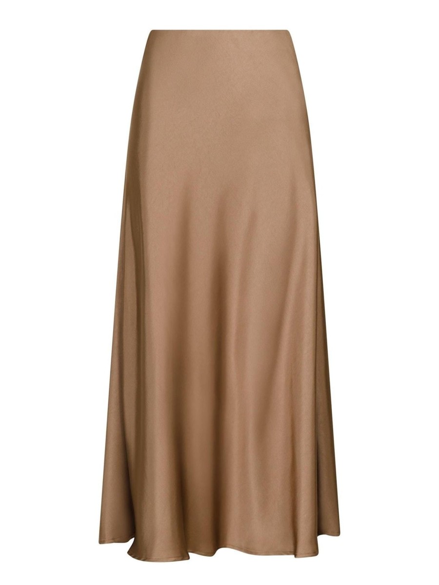 Klaer Neo Noir | Bovary Skirt Dark Taupe Beige