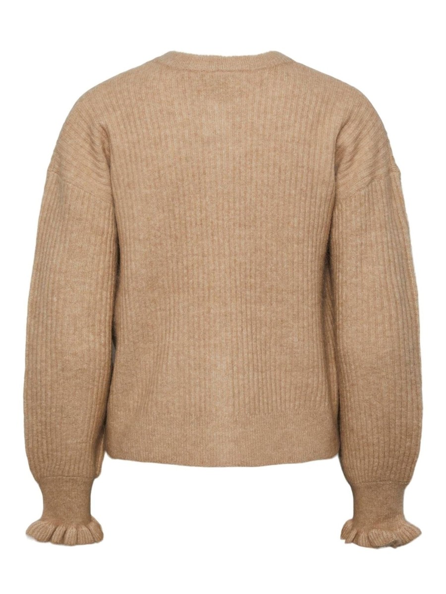 Klaer Y.A.S | Yascuddie Ls Knit Cardigan Nomad Beige