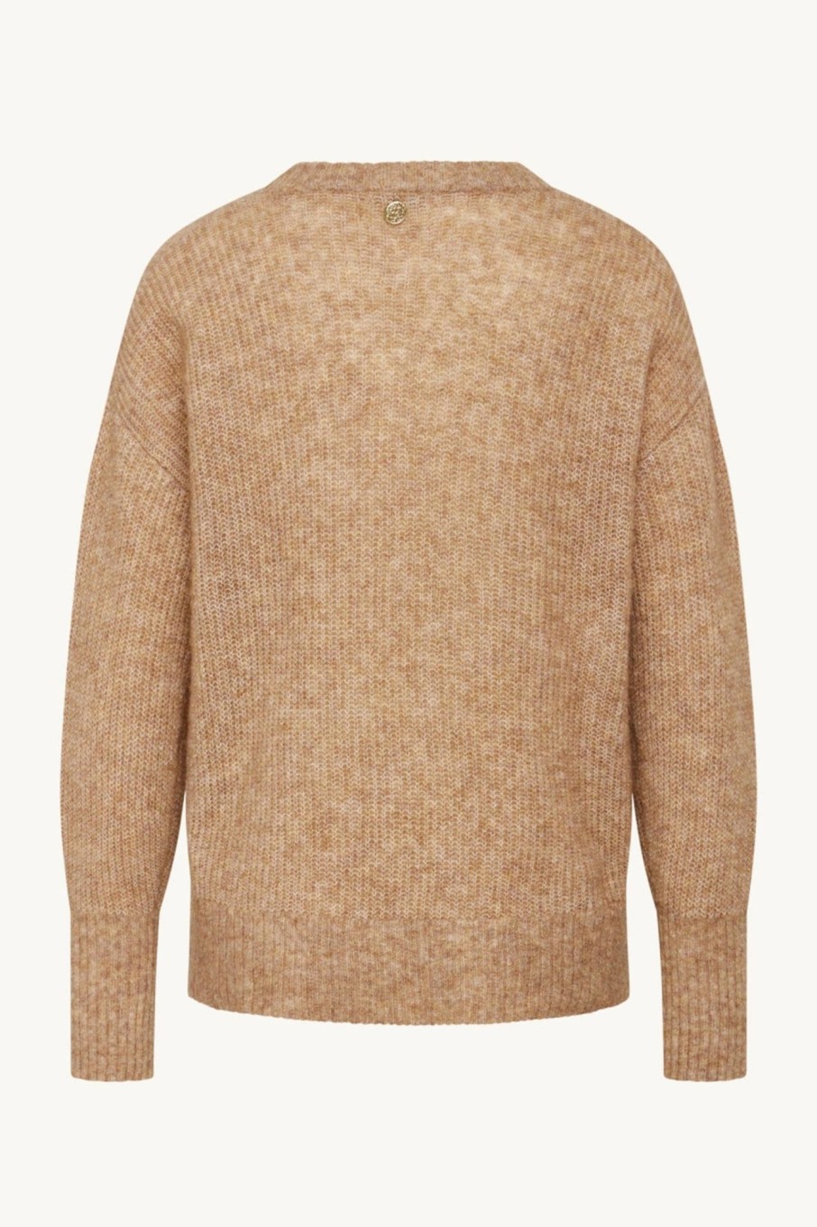 Klaer Claire Woman | Pianna-Cw - Pullover Antelope Melange Beige