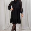 Klaer Ane Mone | Victoria Dress Black