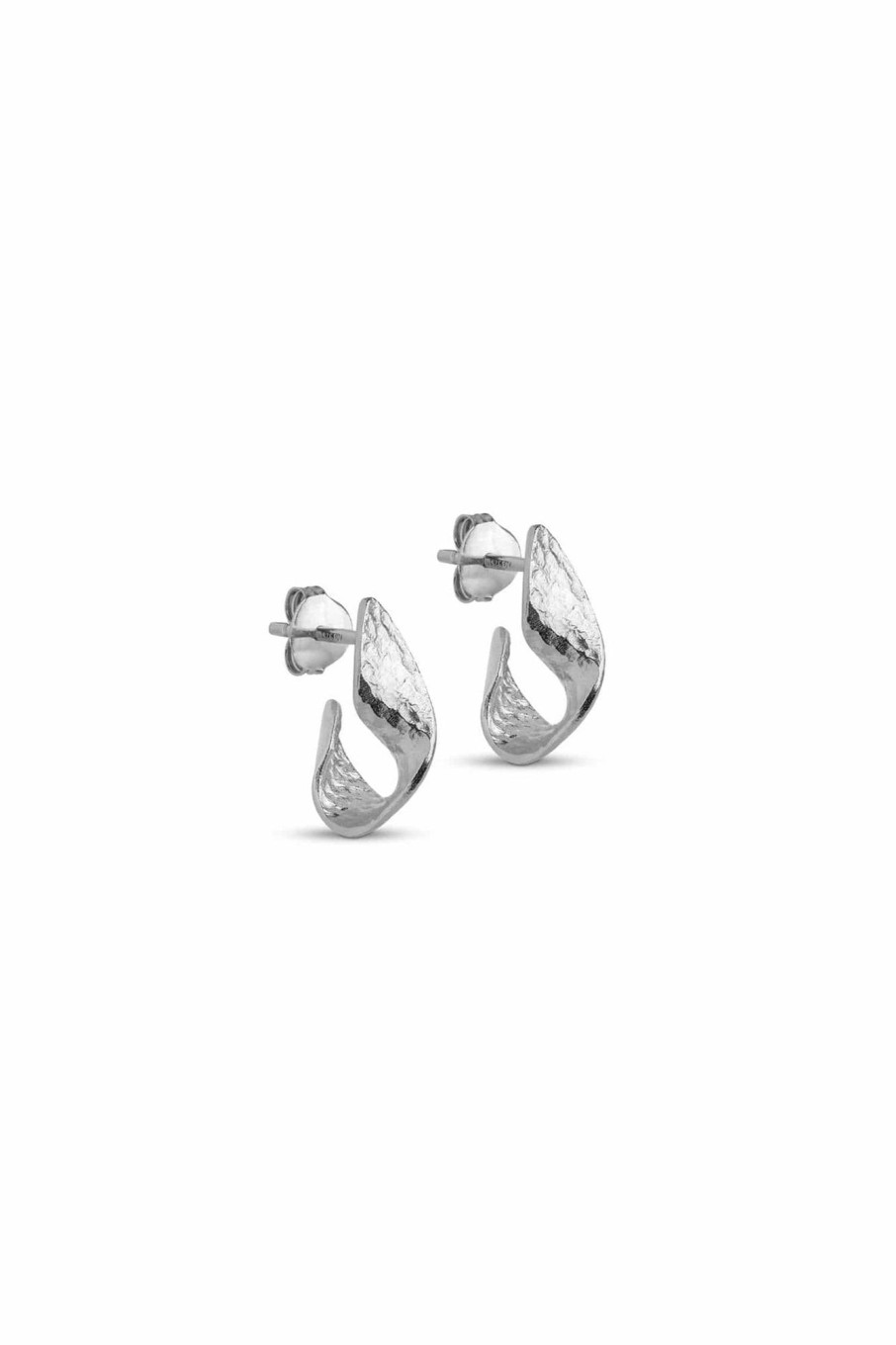 Tilbehor ENAMEL Copenhagen | Daia Earrings Silver Gray