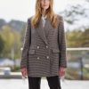 Klaer Ane Mone | Ellie Blazer Brown Saddlebrown