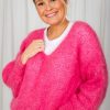 Klaer American Dreams | Milana Ls Mohair Knit Pink