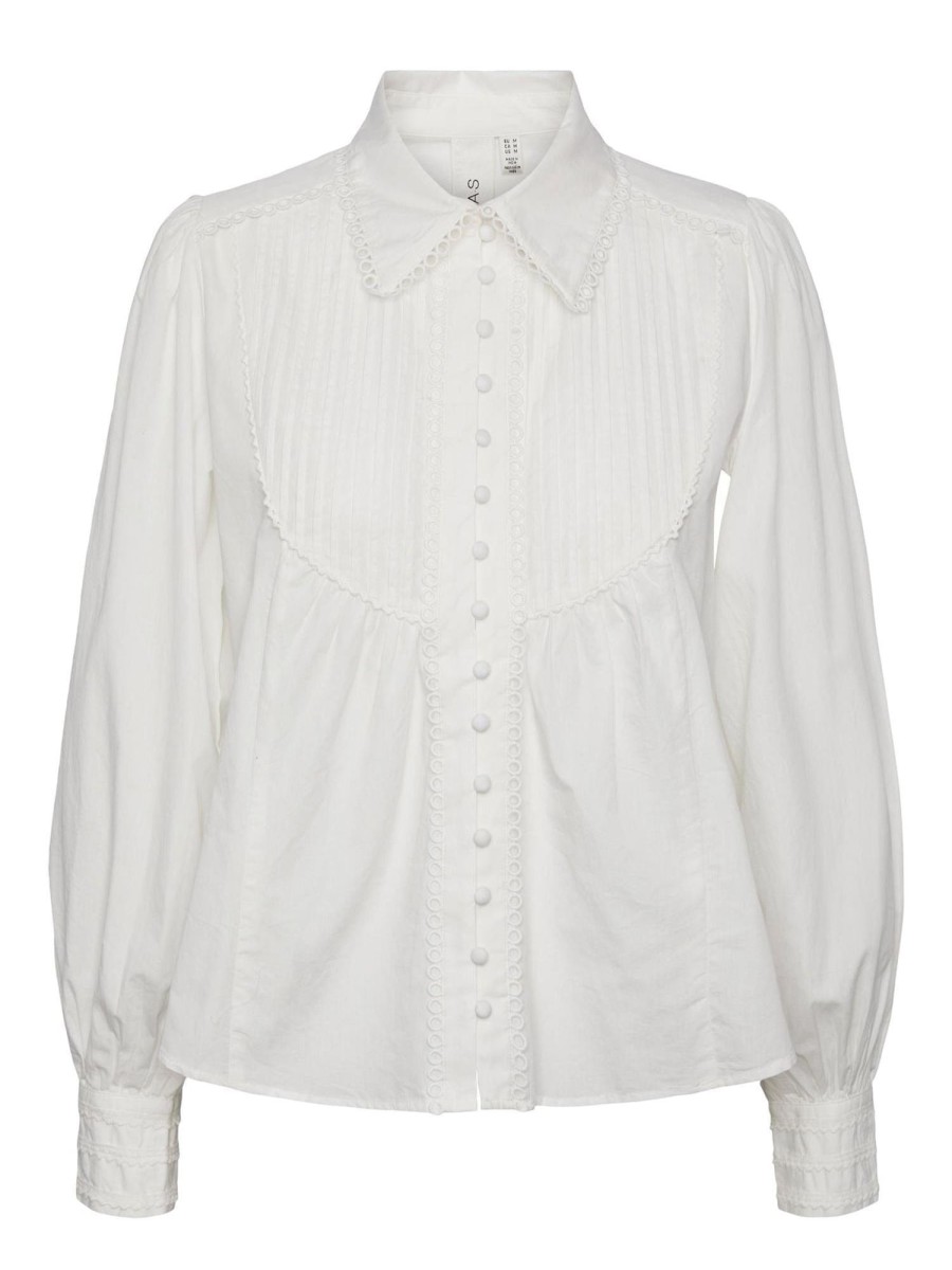 Klaer Y.A.S | Yasmelly Ls Shirt S. Star White