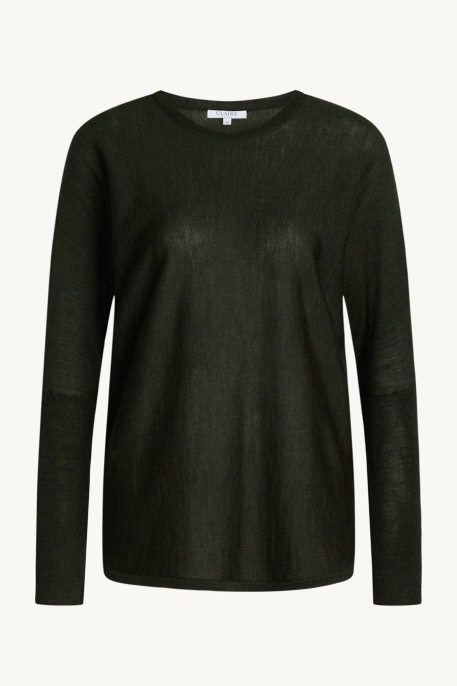 Klaer Claire Woman | Pippa-Cw - Pullover - Old Forest Melange Green