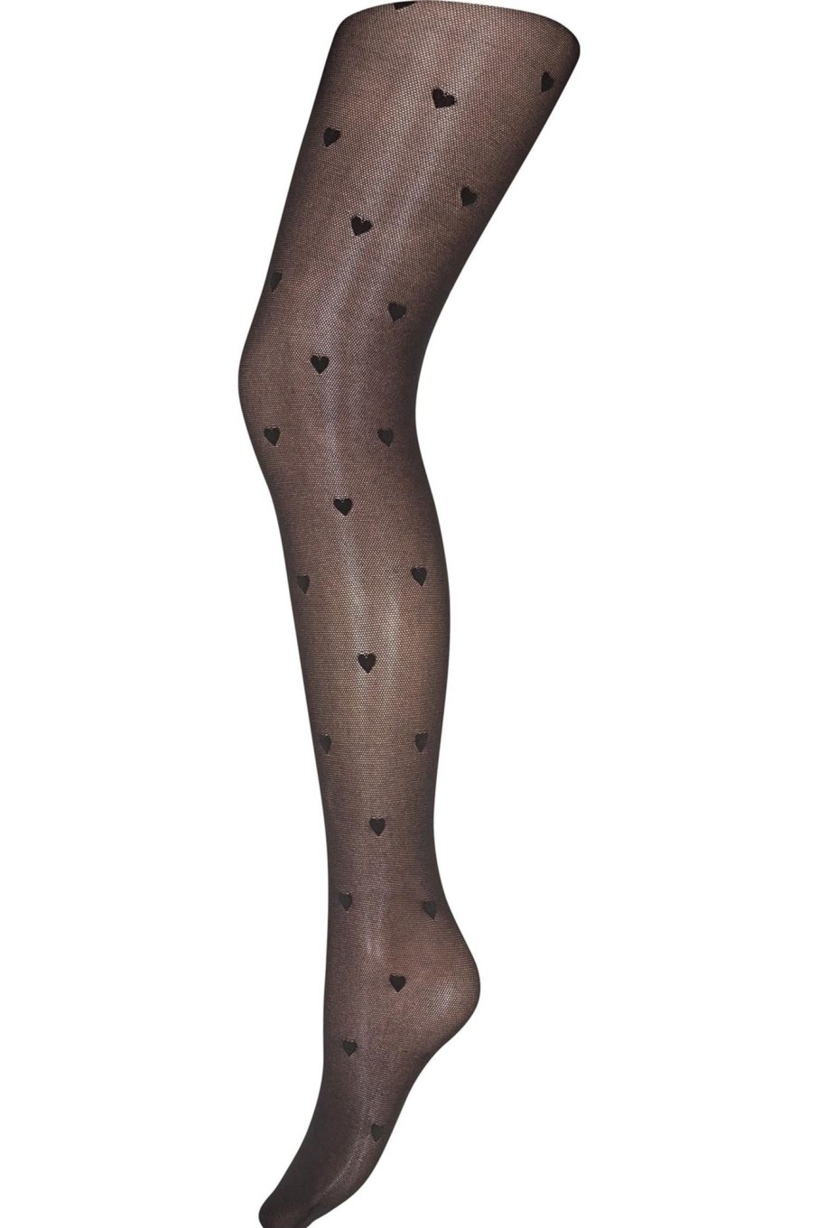 Tilbehor HYPE THE DETAiL | Tights Hearts 25App Black