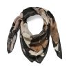 Tilbehor Part Two | Felisiapw Scarf Leaf Print Black