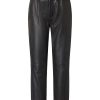 Klaer IVY Copenhagen | Ali Kylie Leather Pant Black