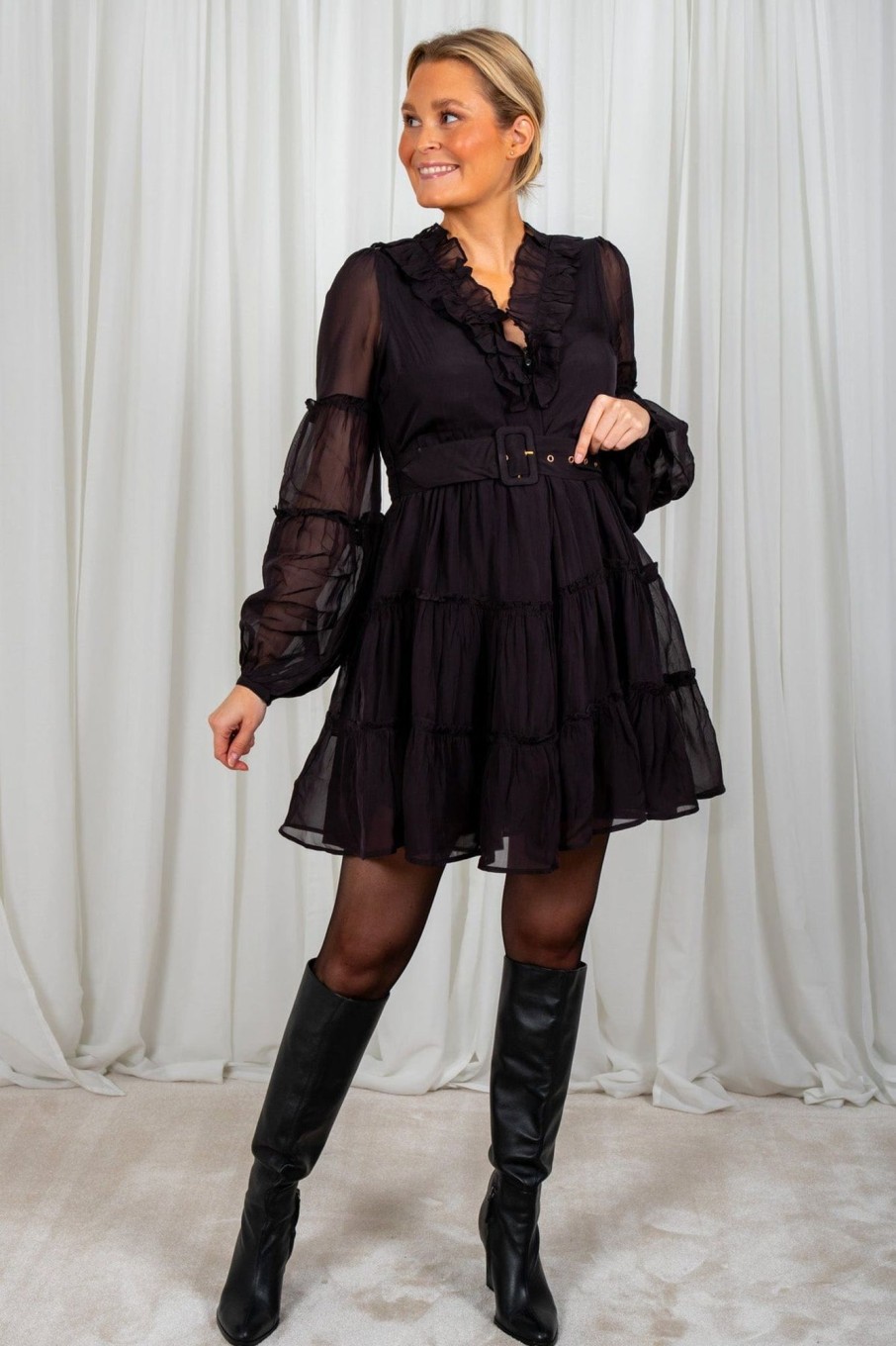 Klaer ByTiMo | Organza Mini Dress Black