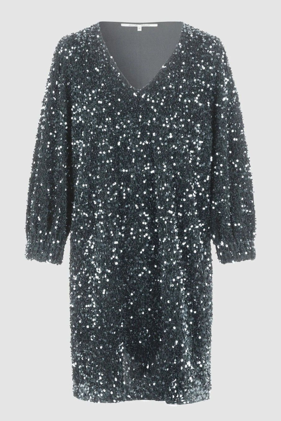 Klaer Second Female | Winternalia Dress Silver Gray