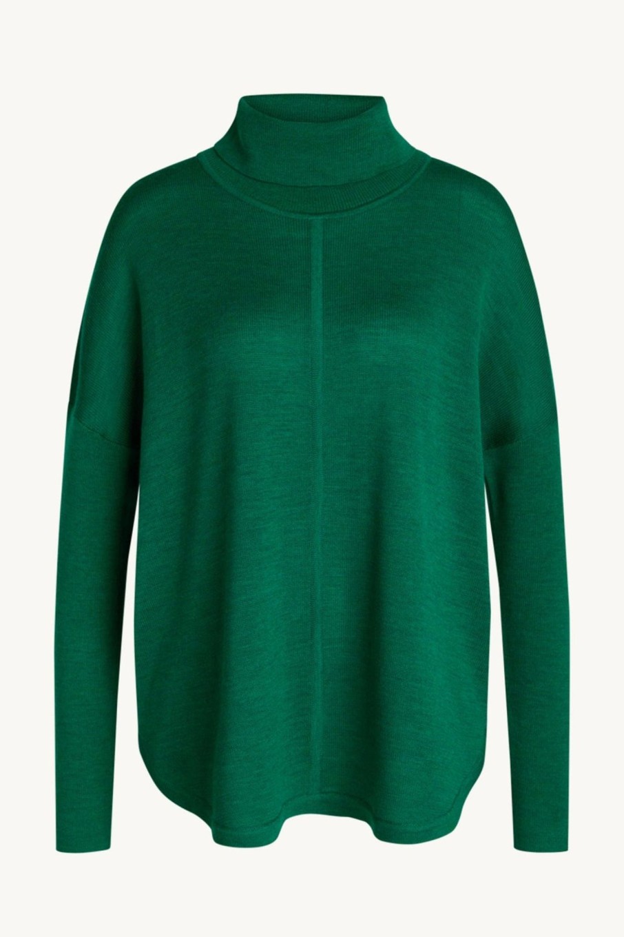 Klaer Claire Woman | Puk-Cw - Pullover Bear Grass Melange Green