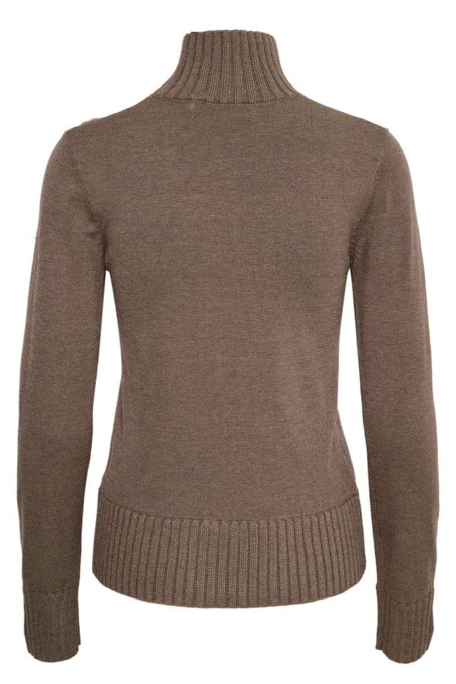 Klaer Inwear | Orkideaiw Turtleneck Sandy Grey Melange Gray