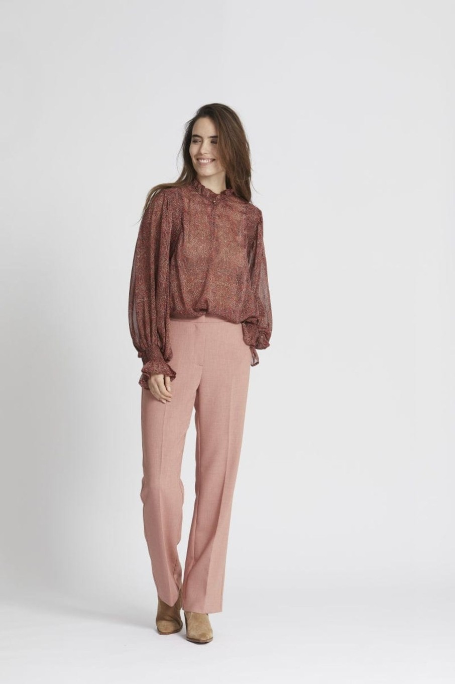 Klaer Rue de Femme | New Meja Pants Red