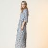 Klaer Rue de Femme | Yanna Dress Blue
