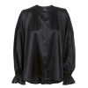 Klaer Ane Mone | Gabrielle Blouse Black