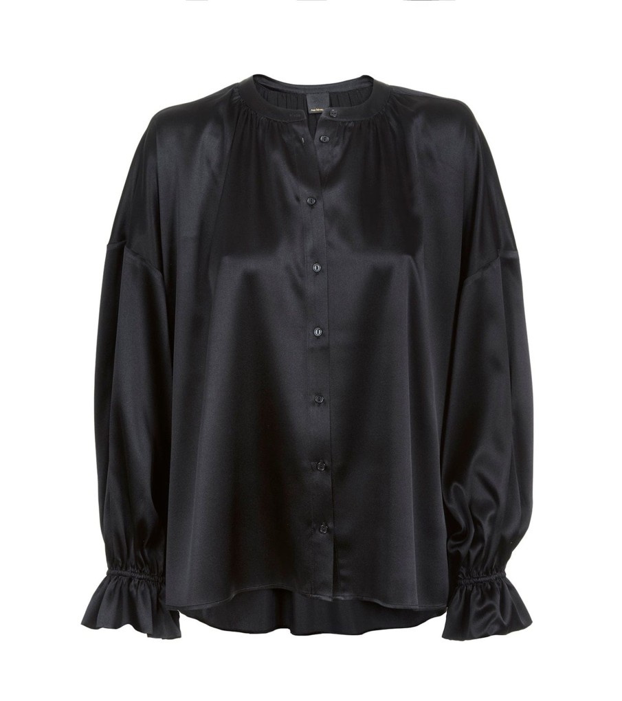 Klaer Ane Mone | Gabrielle Blouse Black