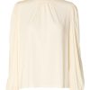 Klaer Selected Femme | Saya Ls High Neck Top Snow White