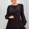 Klaer ByTiMo | Satin Mini Dress Black