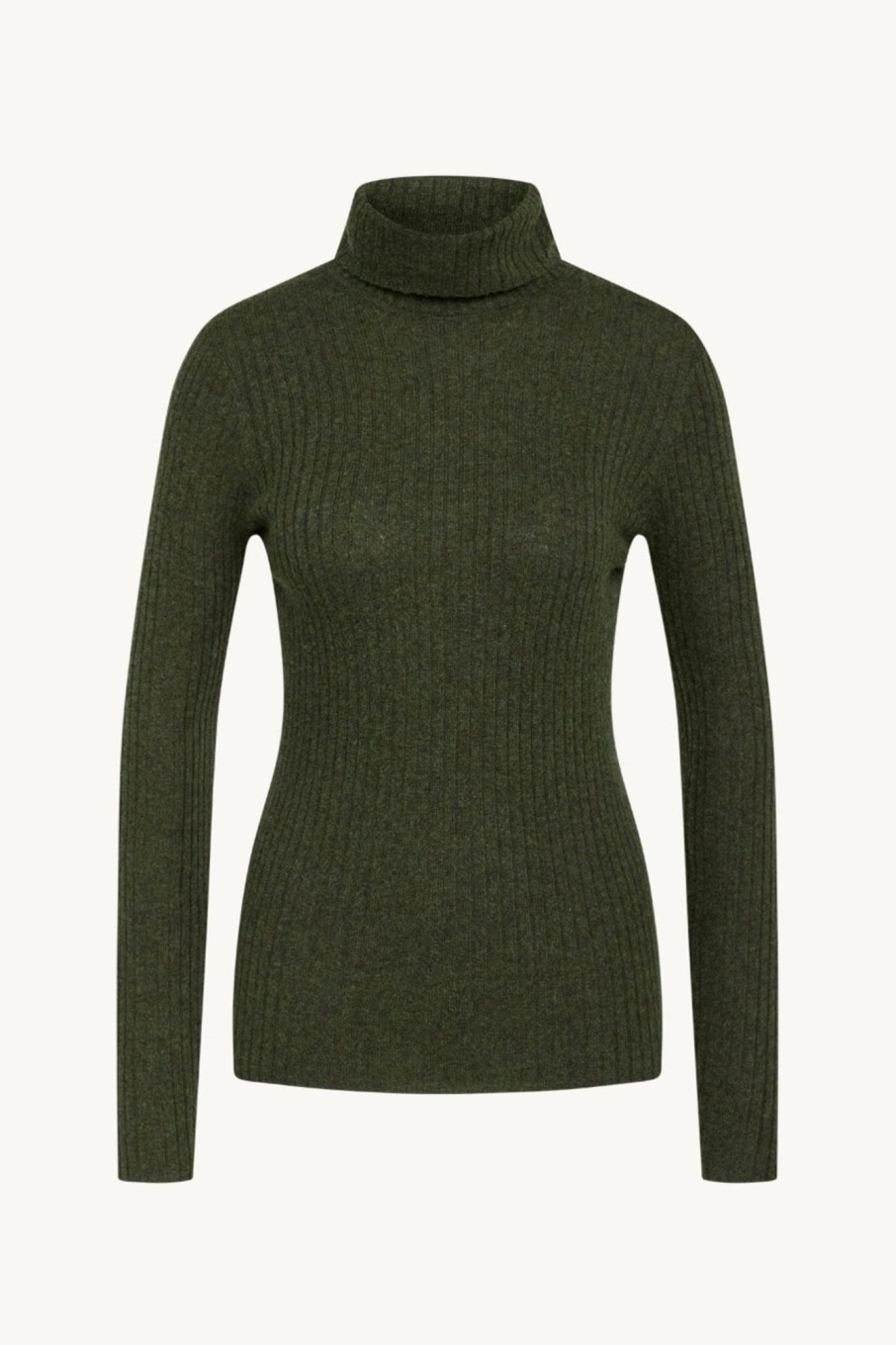 Klaer Claire Woman | Pirette-Cw - Pullover Old Forest Melange Green