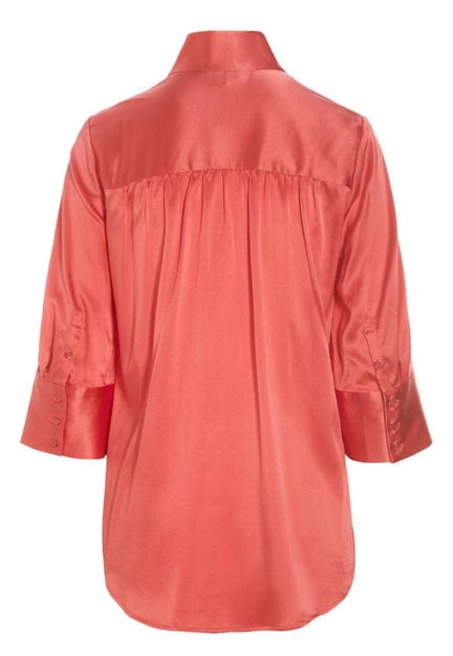 Klaer Dea Kudibal | Kami Blouse Coral Red