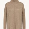 Klaer Claire Woman | Puk-Cw - Pullover Antelope Melange Beige