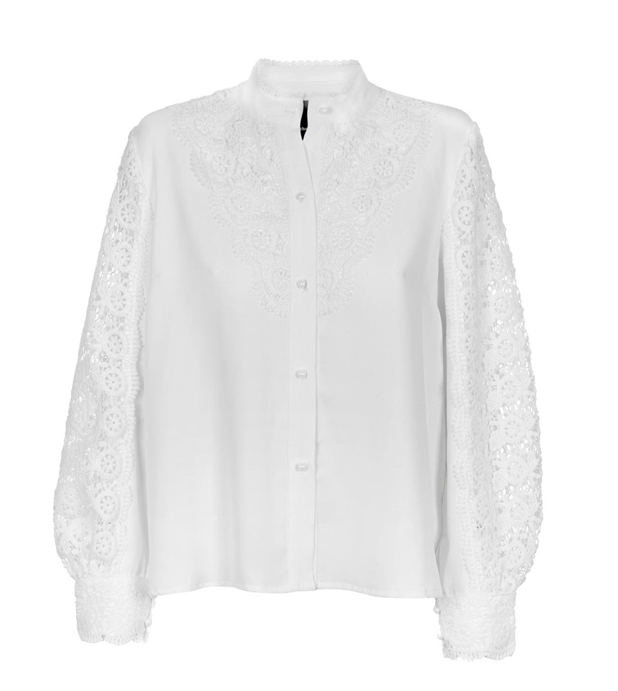 Klaer Ane Mone | Kate Blouse Offwhite Beige